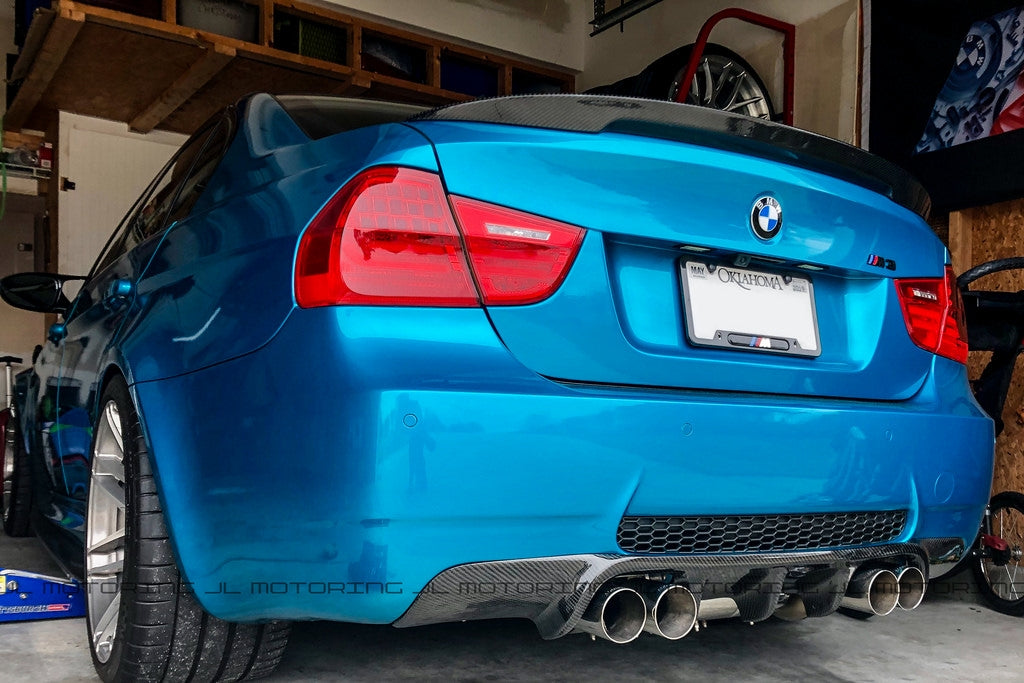 BMW E90 M3 GTS Sedan Carbon Fiber Rear Diffuser