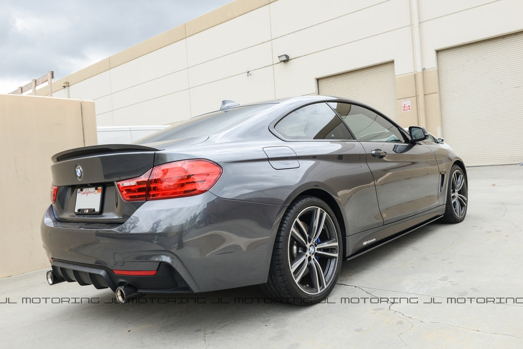 BMW F32 F33 F36 Performance Carbon Fiber Side Skirts