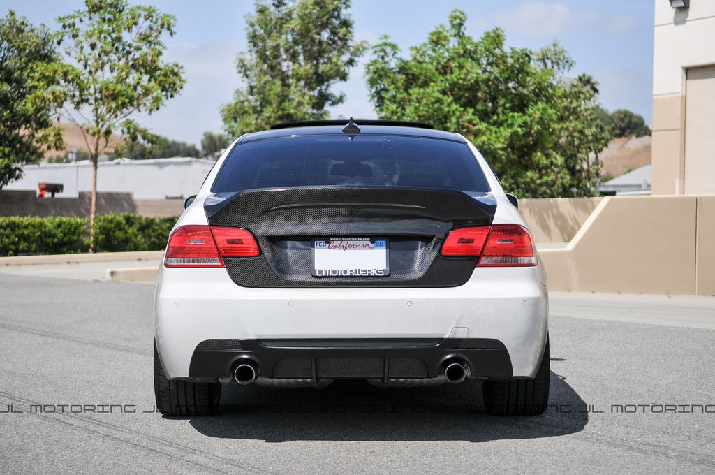 BMW E92 Coupe Amuse Ericsson Style Carbon Fiber Bootlid Trunk