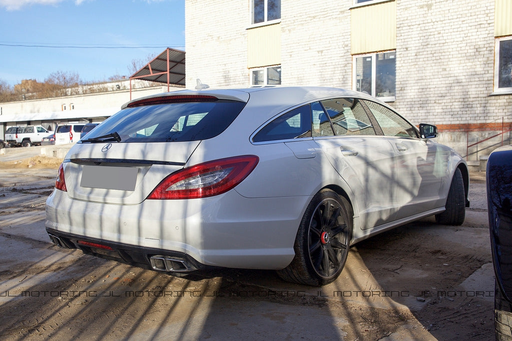 Mercedes W218 CLS 63 AMG Carbon Fiber Rear Diffuser