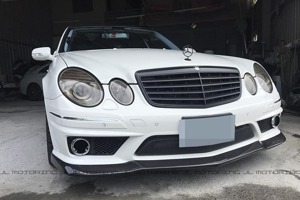 Mercedes W211 E63 AMG Carbon Fiber Front Lip