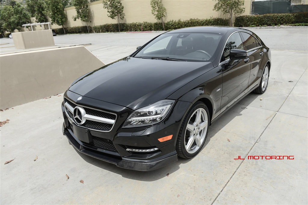 Mercedes Benz W218 CLS 550 Carbon Fiber Front Spoiler