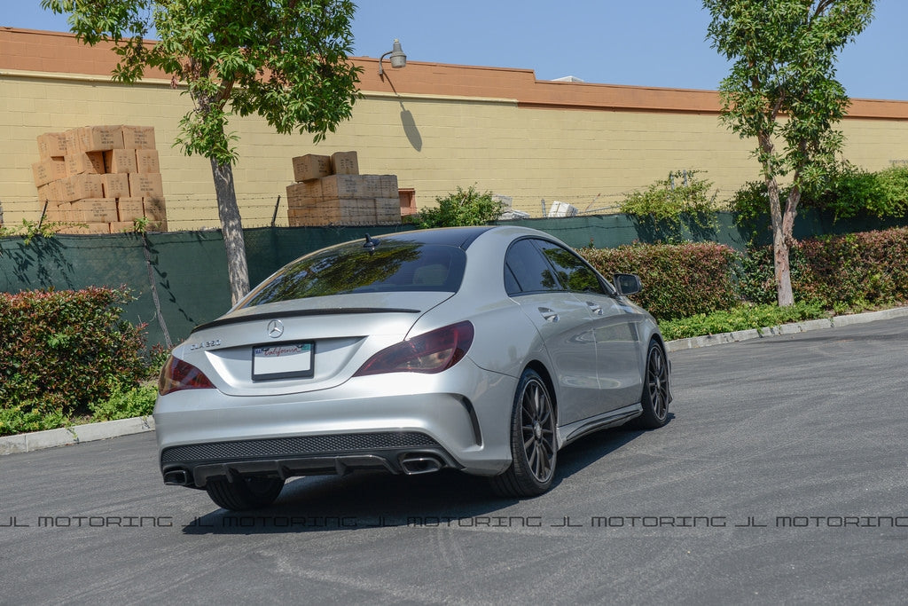 Mercedes Benz C117 CLA Class Carbon Fiber Trunk Spoiler