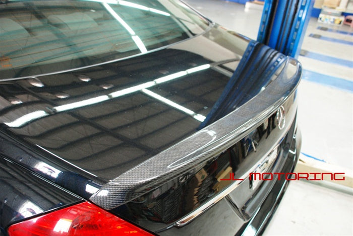 Mercedes W221 S Class AMG Style Carbon Fiber Trunk Spoiler