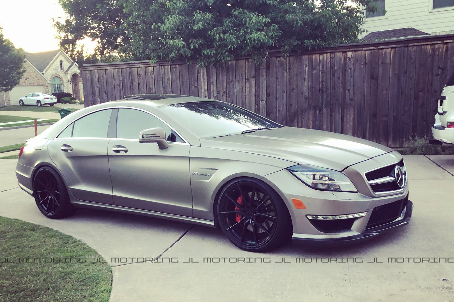 Mercedes Benz W218 CLS 63 AMG Carbon Fiber Front Lip