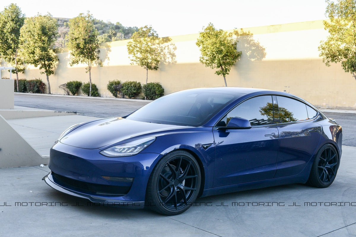 Tesla Model 3 Build | Carbon Front Lip, Spoiler & Diffuser – JL Motoring