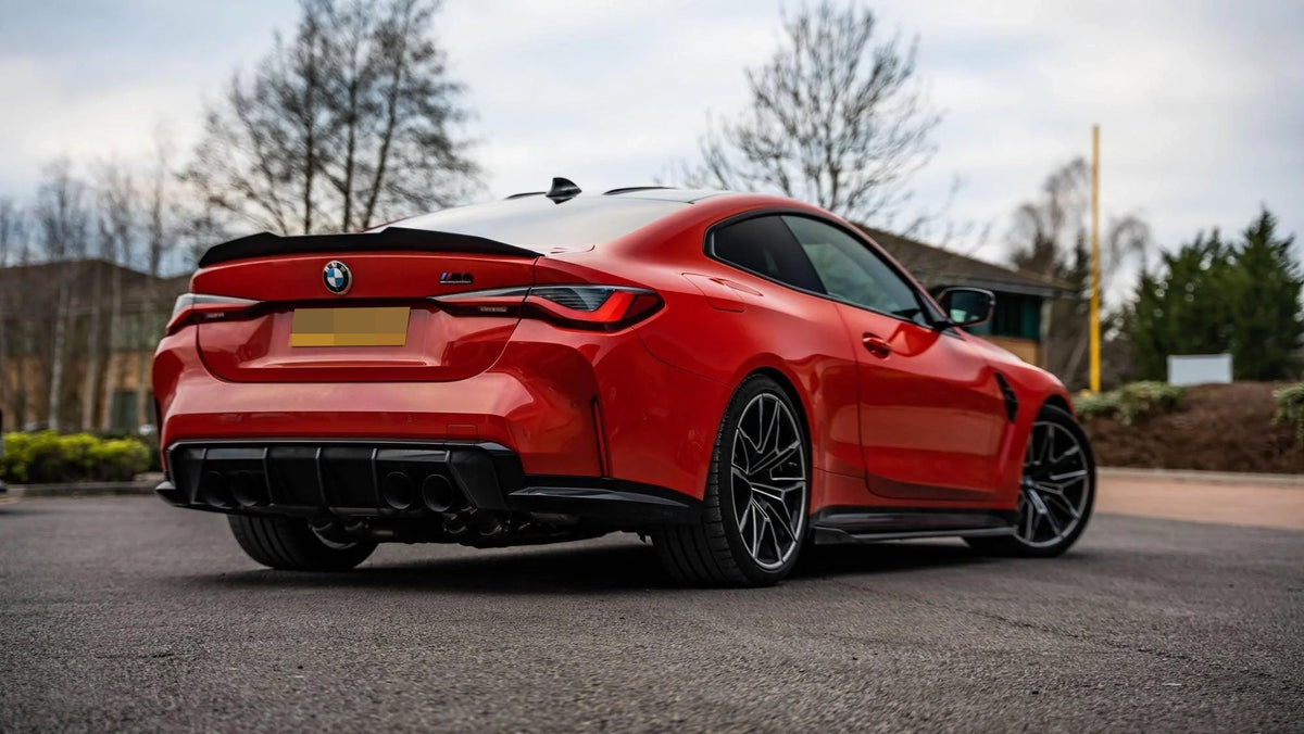 BMW G82 M4 Carbon Fiber GTX Trunk Spoiler - JL Motoring