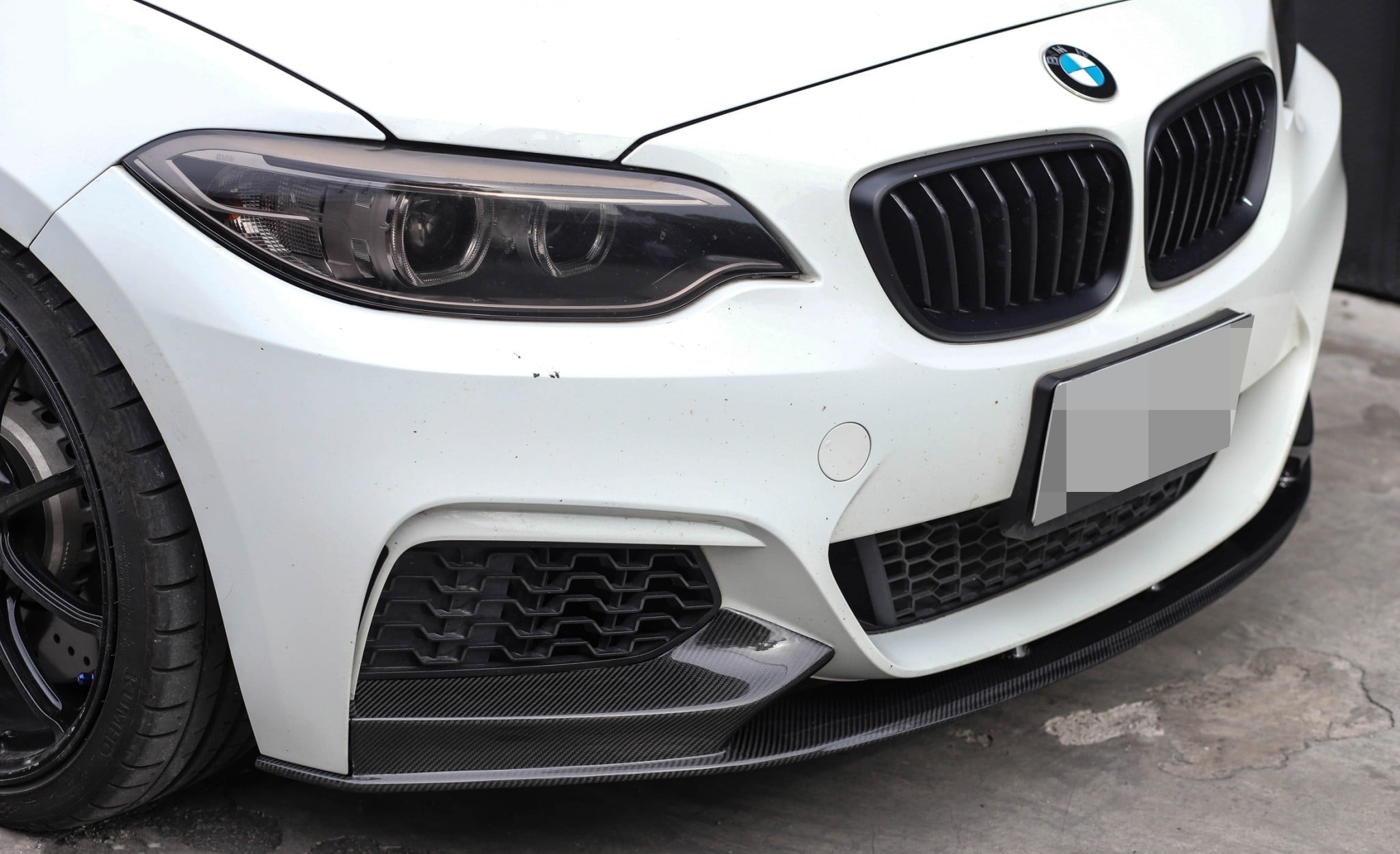 BMW F22 M Sport Performance Carbon Fiber Front Lip