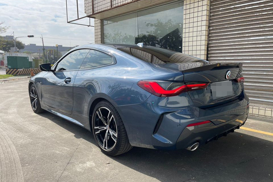 BMW G83 M4 G23 M440 430 Carbon Fiber Trunk Spoiler