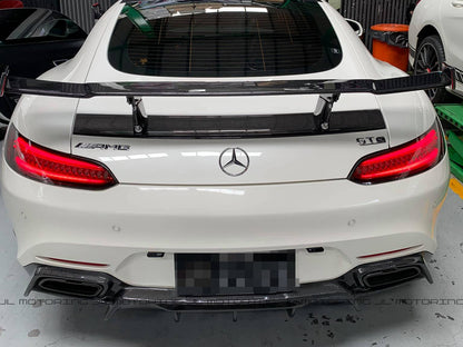 Mercedes AMG GT GTS C190 Carbon Fiber Rear Diffuser