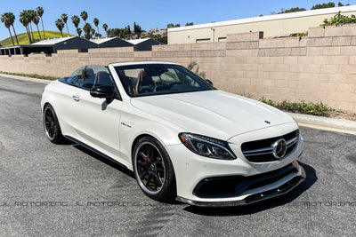 Mercedes Benz W205 C63 C63S AMG Carbon Fiber Front Lip