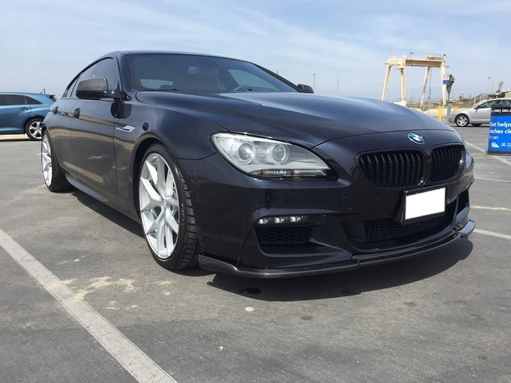 BMW F12 F13 F06 6 Series M Sport Carbon Fiber Front Spoiler - JL Motoring