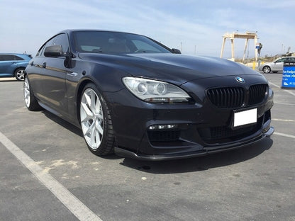 BMW F12 F13 F06 6 Series M Sport Carbon Fiber Front Spoiler - JL Motoring