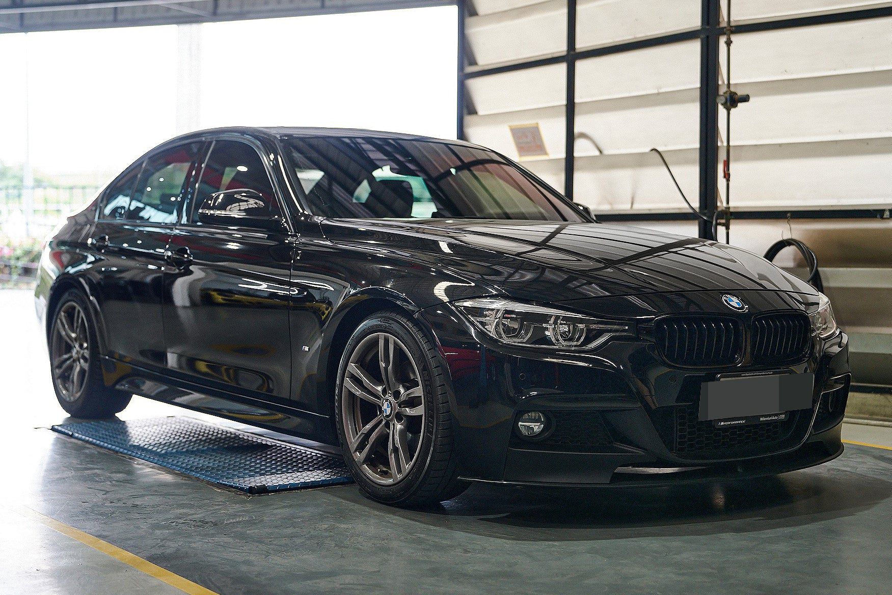 BMW F30 328 330 335 340 M Sport Performance Front Lip - JL Motoring