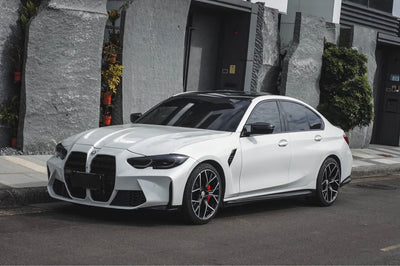 BMW G20 G21 3 Series M3 Style Front Bumper, White BMW - JL Motoring