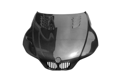 1996-2002 BMW Z3 E85 E86 BSD Style Hood - Carbonado