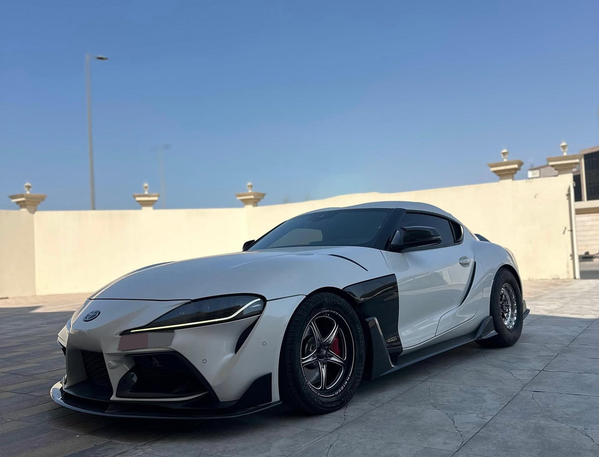 Toyota GR Supra MKV A90 V4 Carbon Fiber Front Lip
