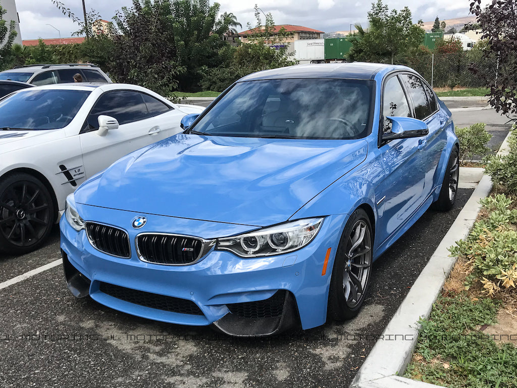 BMW F80 F82 F83 M3 M4 Carbon Fiber Front Splitters