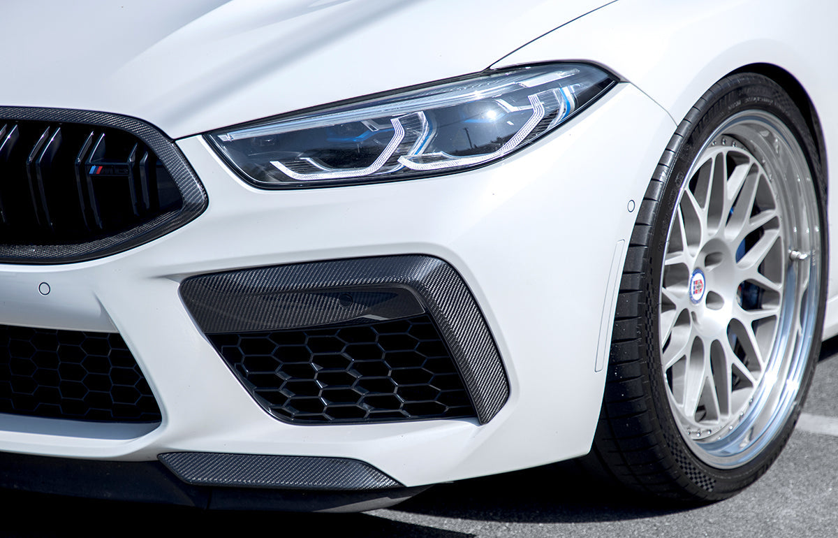 BMW F91 F92 F93 M8 Carbon Fiber Front Splitters