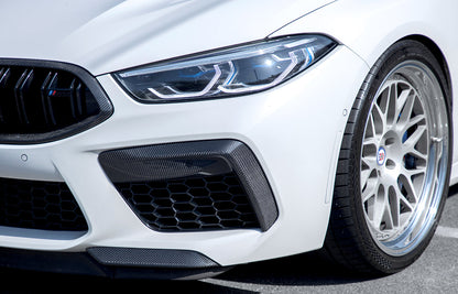 BMW F91 F92 F93 M8 Carbon Fiber Front Splitters
