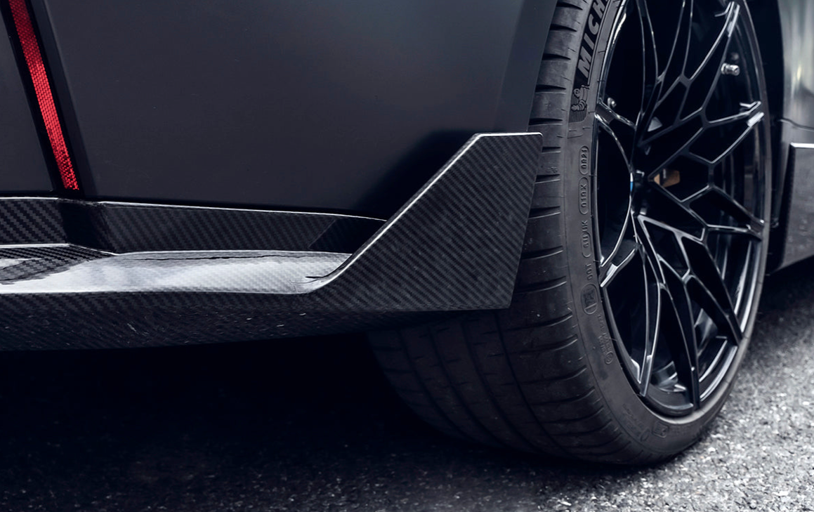 BMW G80 M3 G82 G83 M4 Performance Style Carbon Fiber Rear Winglet Set