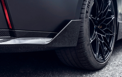 BMW G80 M3 G82 G83 M4 Performance Style Carbon Fiber Rear Winglet Set
