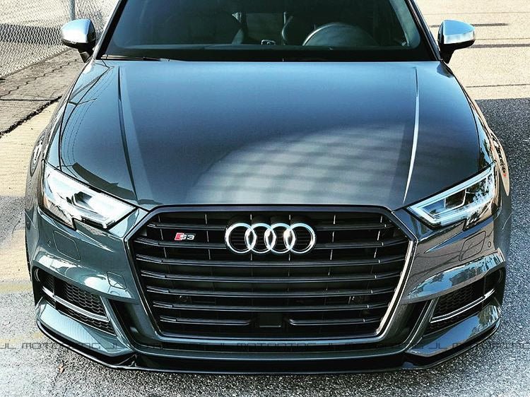 Audi 8V S3 A3 S Line DTM Carbon Fiber Front Lip - JL Motoring