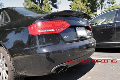 Audi B8 A4 C Style Carbon Fiber Trunk Spoiler - JL Motoring