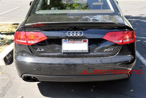 Audi B8 A4 C Style Carbon Fiber Trunk Spoiler - JL Motoring