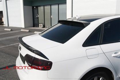 Audi B8 A4 S4 Carbon Fiber Roof Spoiler - JL Motoring