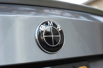 BMW Black Hood Trunk Emblems - JL Motoring