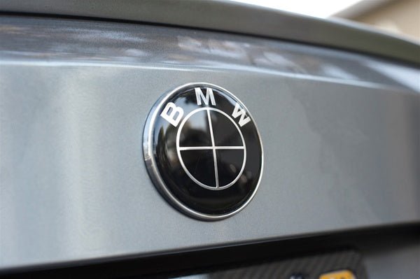 BMW Black Hood Trunk Emblems - JL Motoring