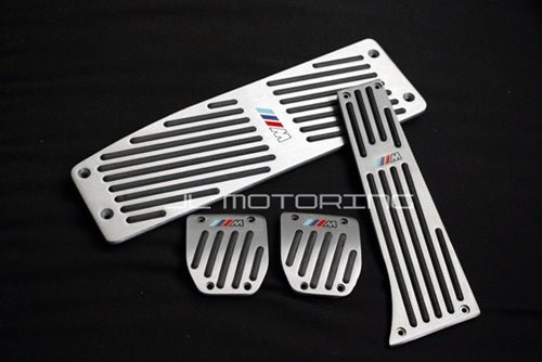 BMW Brushed Aluminum M Pedals - JL Motoring