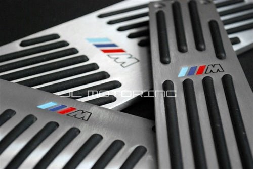 BMW Brushed Aluminum M Pedals - JL Motoring
