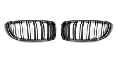 BMW Carbon Fiber Front Grilles - F32 F33 F36 4 Series - JL Motoring