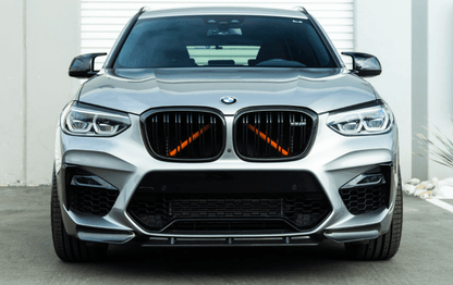 BMW Carbon Fiber Headlight Covers - F97 X3M F98 X4M - JL Motoring