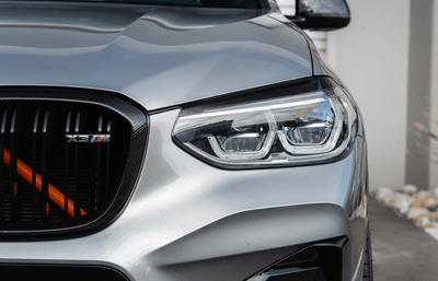 BMW Carbon Fiber Headlight Covers - F97 X3M F98 X4M - JL Motoring