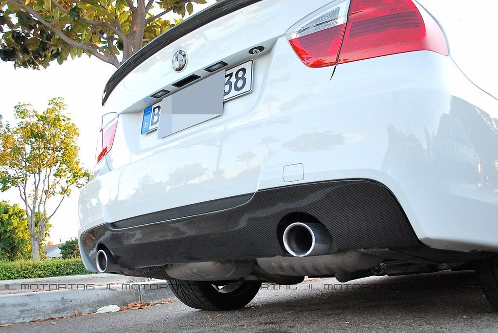 BMW Carbon Fiber Rear Diffuser - E90 3 Series M - Tech - JL Motoring