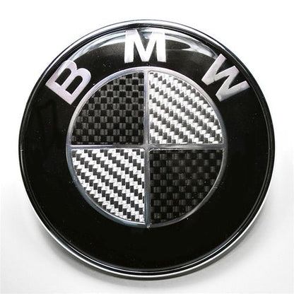 BMW Carbon Fiber Steering Wheel Emblem - JL Motoring