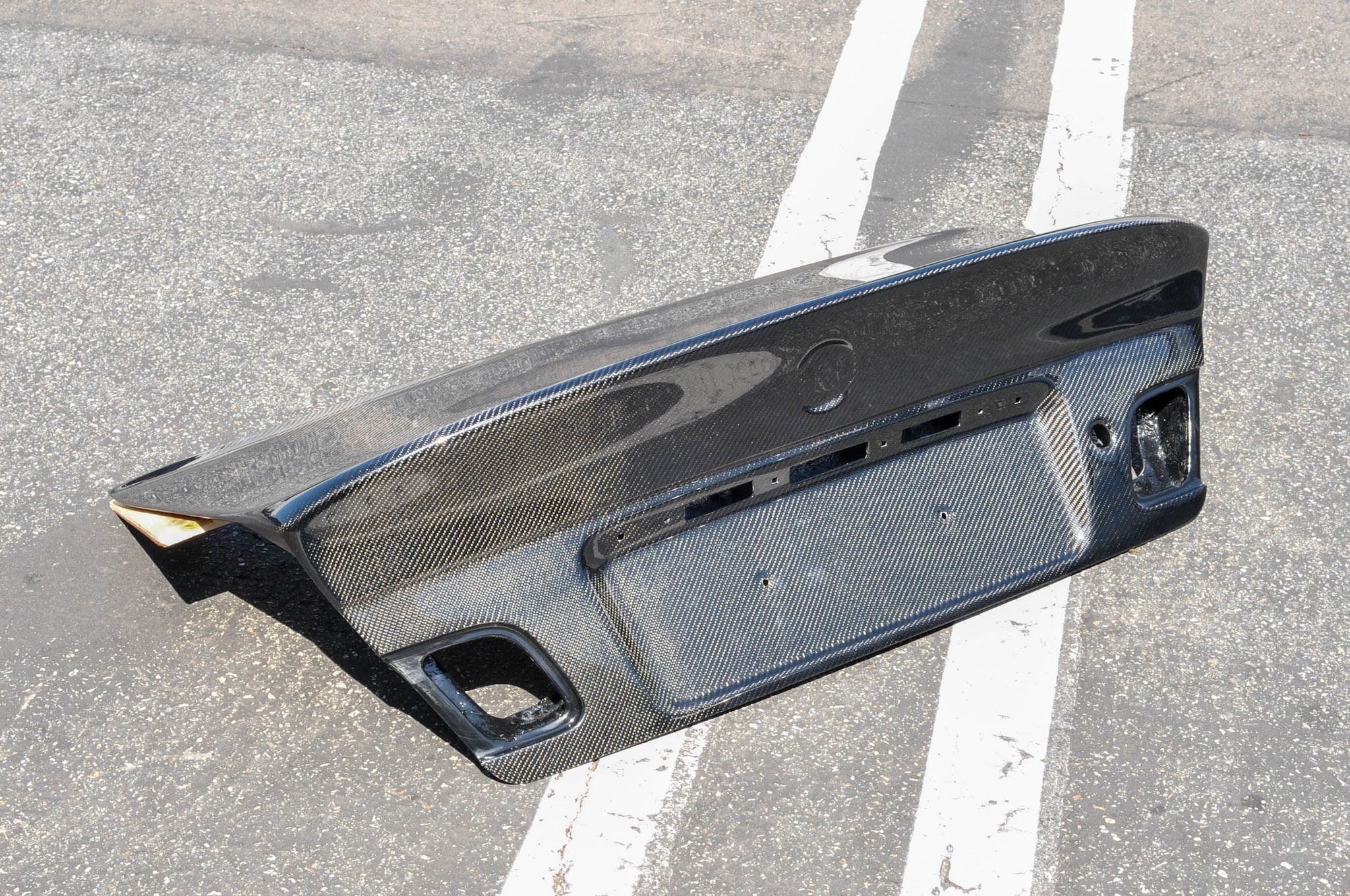 BMW E46 M3 3 Series Coupe CSL Style Carbon Fiber Bootlid Trunk - JL Motoring