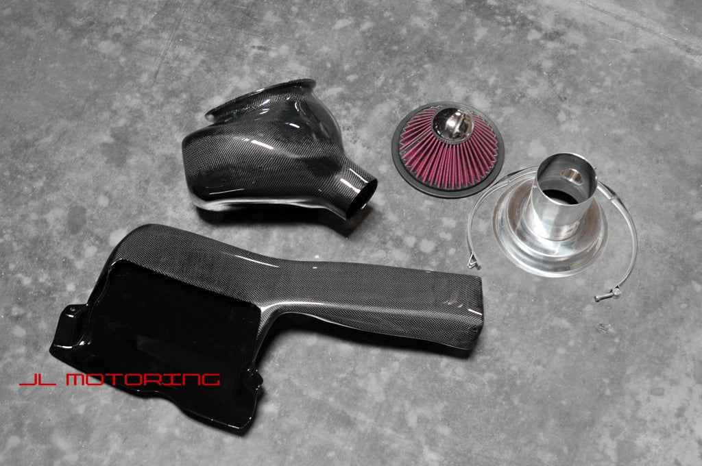 BMW E46 M3 Carbon Fiber Cold Air Intake System - JL Motoring