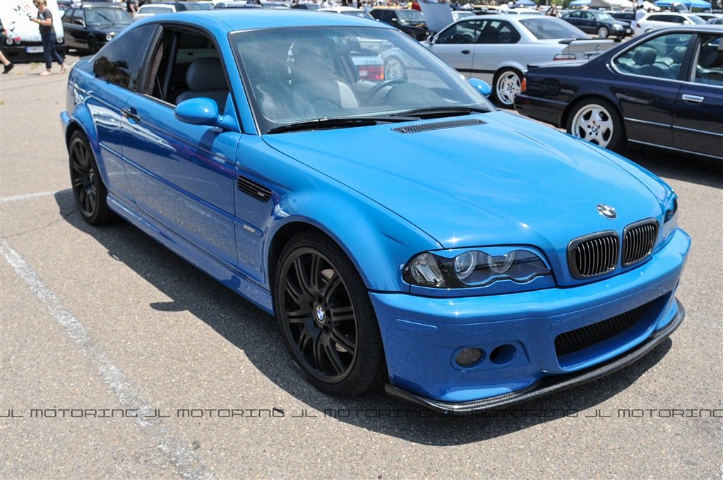 BMW E46 M3 Carbon Fiber Front Lip - JL Motoring
