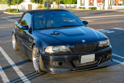 BMW E46 M3 Carbon Fiber Front Lip - JL Motoring