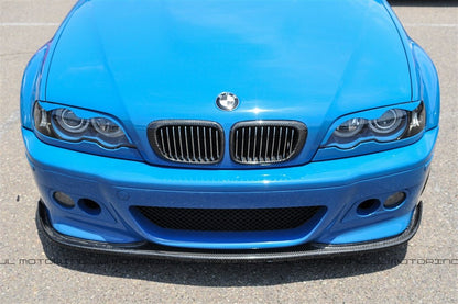 BMW E46 M3 Carbon Fiber Front Lip - JL Motoring