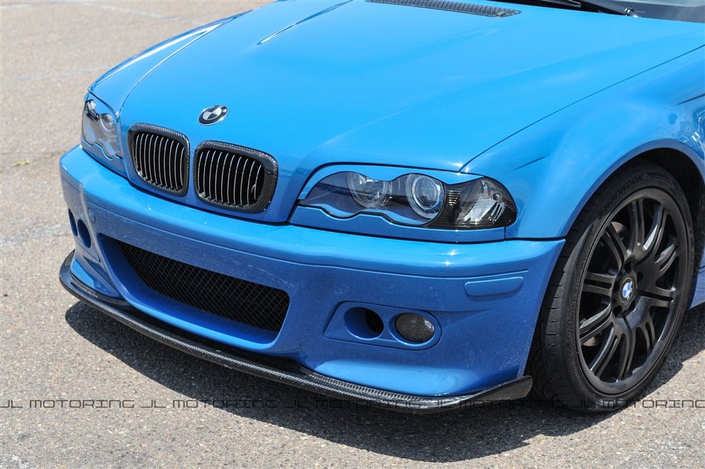 BMW E46 M3 Carbon Fiber Front Lip - JL Motoring