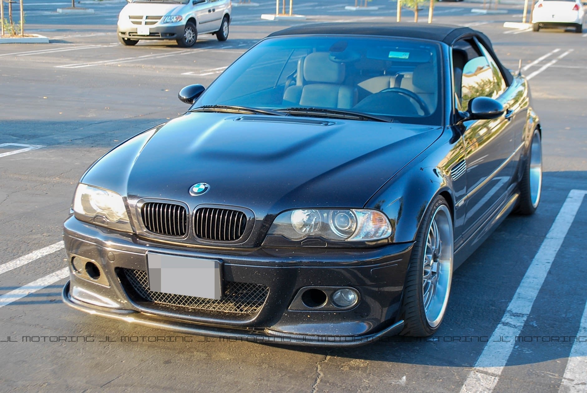 BMW E46 M3 Carbon Fiber Front Lip - JL Motoring