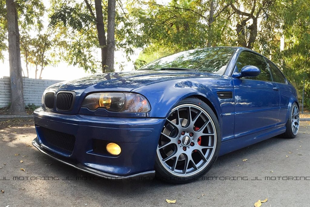 BMW E46 M3 Carbon Fiber Front Lip - JL Motoring