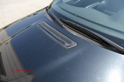 BMW E46 M3 Carbon Fiber Hood Vent - JL Motoring