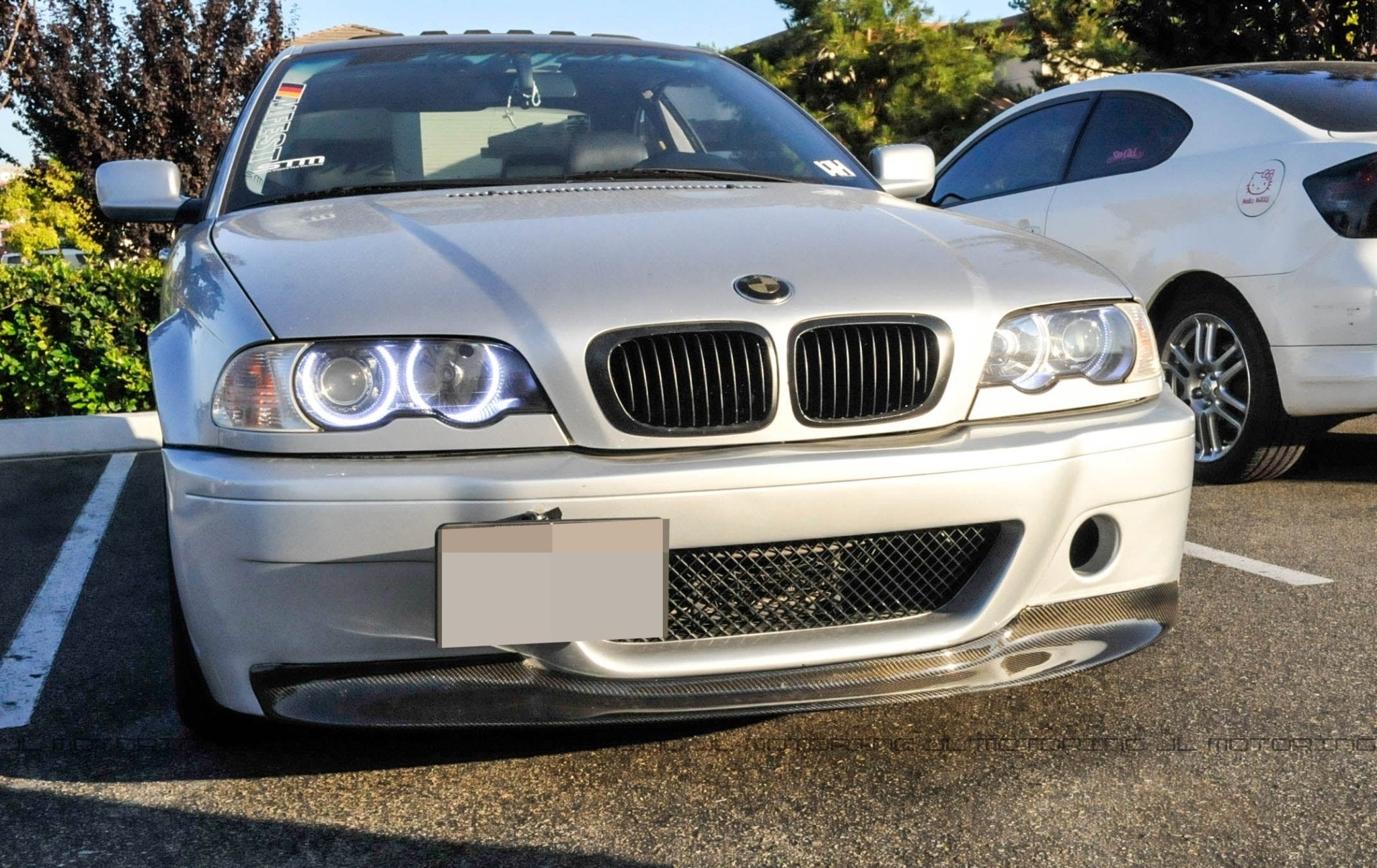 BMW E46 M3 CSL Carbon Fiber Front Lip - JL Motoring
