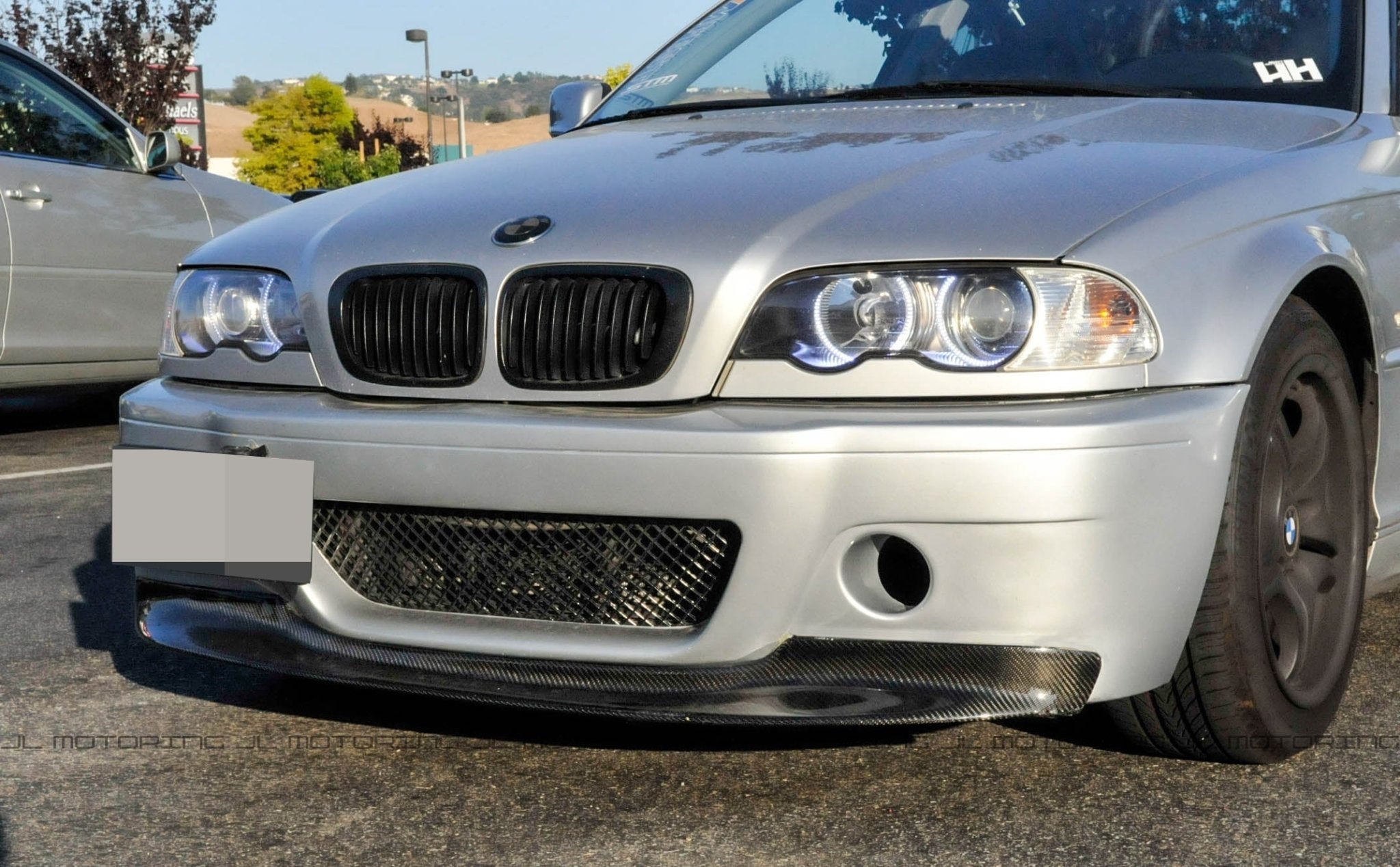 BMW E46 M3 CSL Carbon Fiber Front Lip - JL Motoring